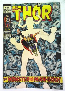 Thor (1966 series)  #169, VG+ (Actual scan)