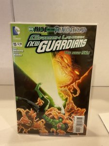 Green Lantern: New Guardians #15 9.0 (our highest grade)  2013 New 52!