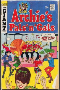 Archie's Pals 'N' Gals #39 (1966) Archie