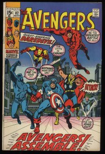 Avengers #82 Daredevil Appearance Black Panther!