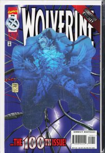 Wolverine #100 Hologram Cover (1996) Wolverine