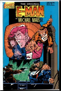 The Original E-Man and Michael Mauser #5 (1986) E-Man