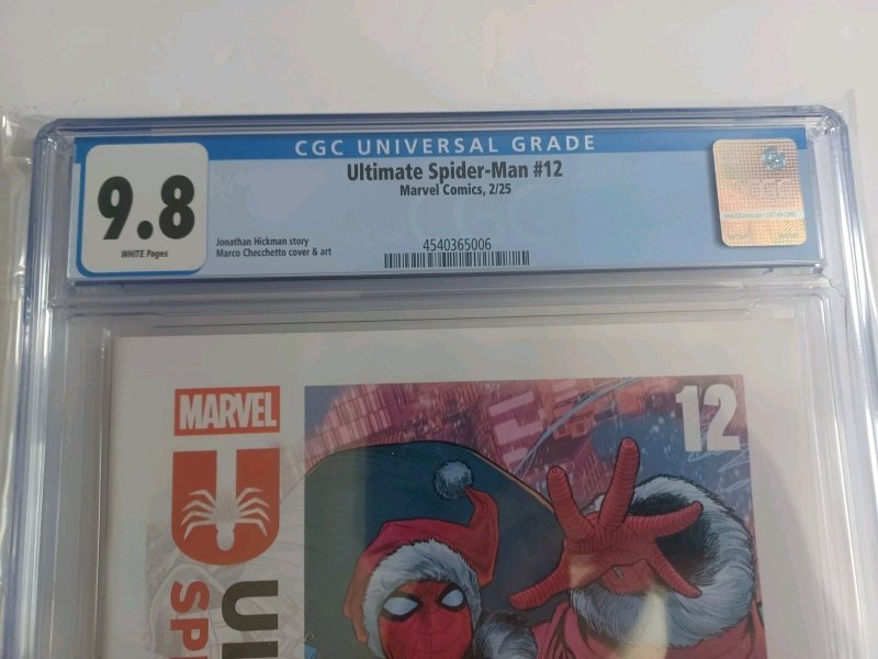 Ultimate Spider-Man #12 - Hickman - 2025 - CGC 9.8
