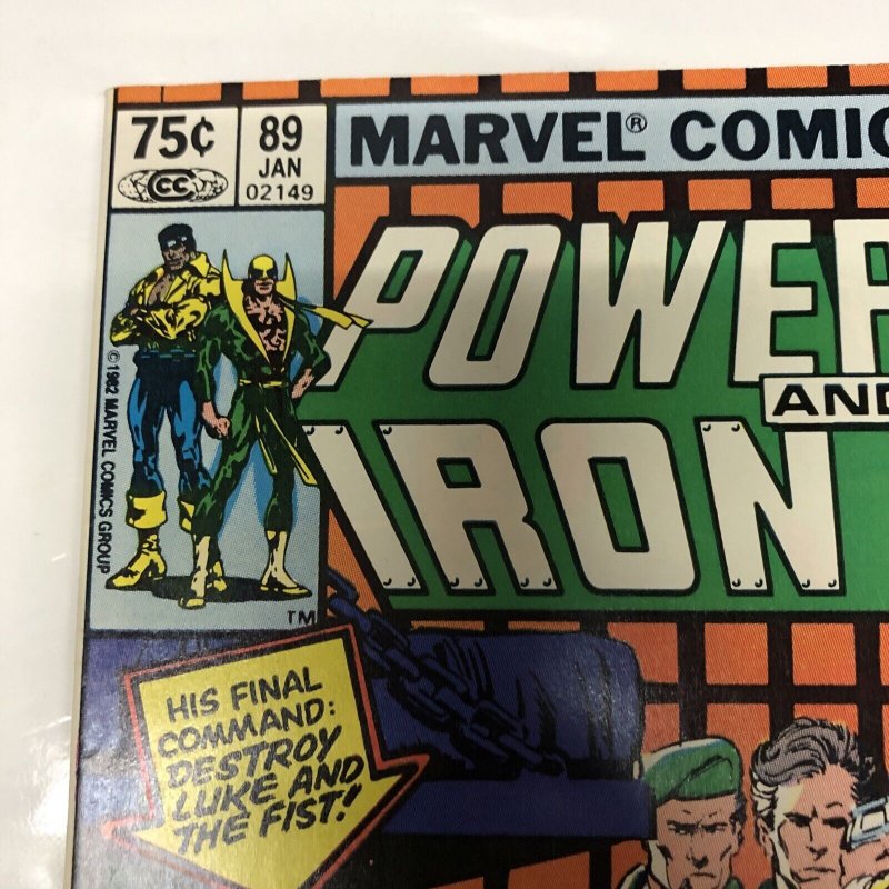 Power Man And Iron Fist (1983) # 89(NM) Canadian Price Variant • O’Neil