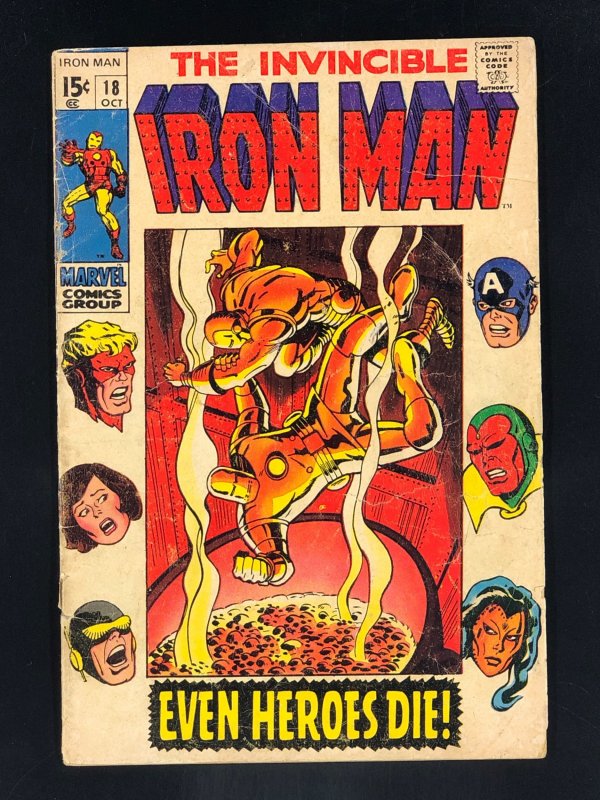 Iron Man #18 (1969) 2nd App of Whitney Frost as Madame Masque