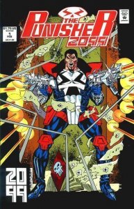 The Punisher 2099 #1 Comic Book Marvel 1991