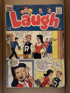 Laugh #75 Featuring Archie HTF Vintage