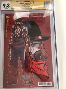 Batman Incorporated (2023) #7 (CGC 9.8 SS) Signed John Timms *DC Comics Census=4