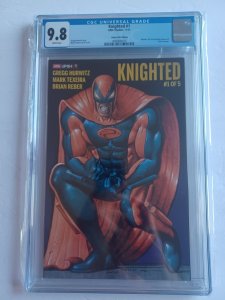 Knighted #1 AWA Studios Comics Elite Edition - Dark Knight Homage - 2021 - CGC 9