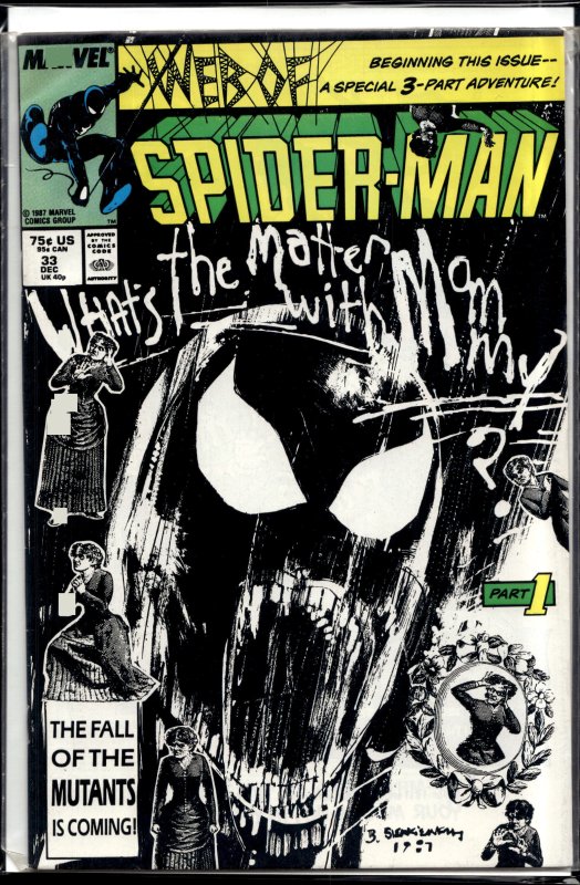 Web of Spider-Man #33 (1987) Spider-Man