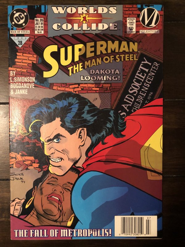 Superman Man of Steel #35