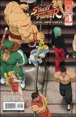 Street Fighter Unlimited 5-B Jeffrey Chamba Cruz Ultra Jam Cover VF/NM