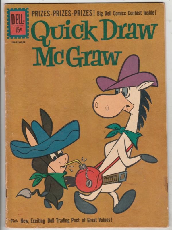 Quick Draw McGraw #7 (Sep-61) FN/VF Mid-High-Grade Quick Draw McGraw, Baba Looey