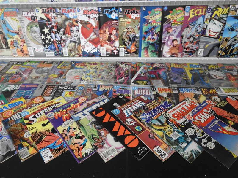 Huge Lot 170+ Comics W/ Booster Gold, Green lantern, Batman+ Avg Fine- Condition