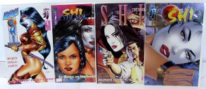 Manga Shi 2000 Lot 4 #1 B, Cyblade 1, Series 4, Way 10 1997 Crusade 8.5 Comics
