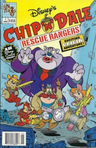 Chip ‘n' Dale Rescue Rangers (Disney's) #1 (Newsstand) VF ; Disney | Origin