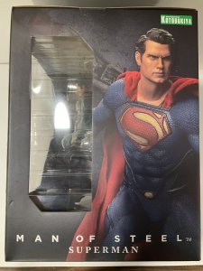MAN OF STEEL SUPERMAN ARTFX STATUE KOTOBUKIYA SEELED IN BOX DC COMICS