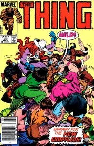 Thing, The #33 (Newsstand) FN ; Marvel | Fantastic Four Spin-Off
