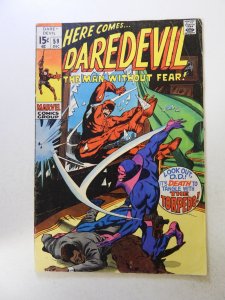 Daredevil #59 (1969) VG condition rusty staples