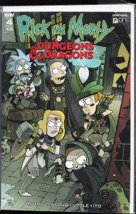 Rick and Morty vs. Dungeons & Dragons #4 (2018) Rick and Morty