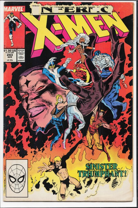 The Uncanny X-Men #243 (1989) X-Men