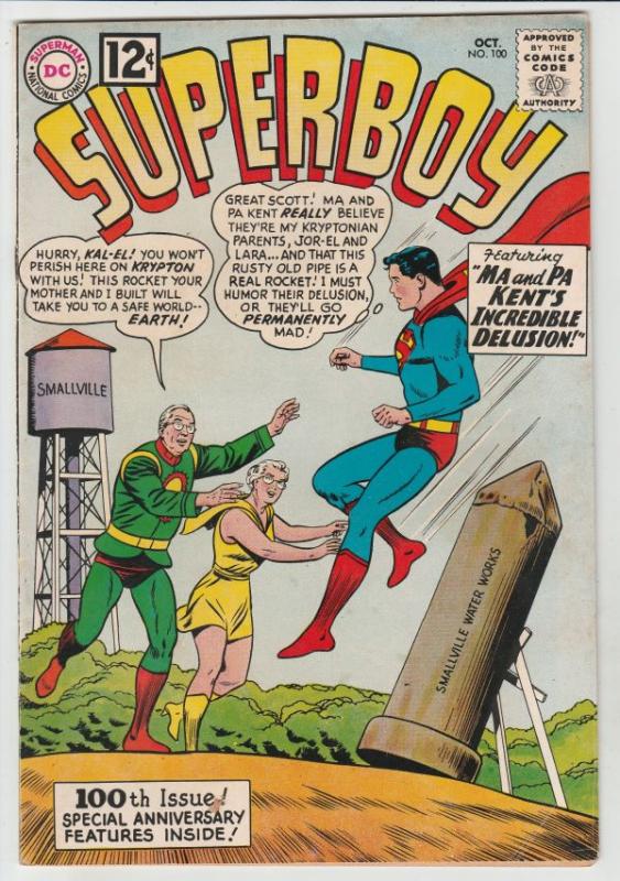 Superboy #100 (Oct-62) VF+ High-Grade Superboy