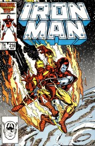 Iron Man #216 (1987) Iron Man