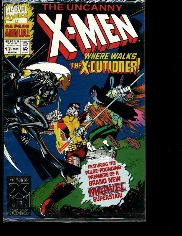 Lot of 10 Uncanny X-Men Marvel Comics '91 '92 '93(2) '94 '95 '96 '97 '98 -1 JF3