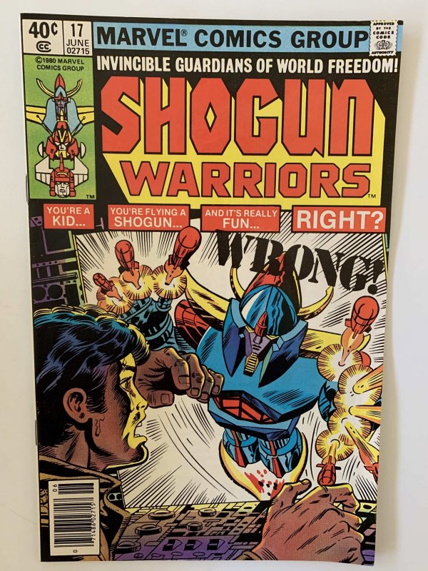 Shogun Warriors #17 - NM+  (1980)