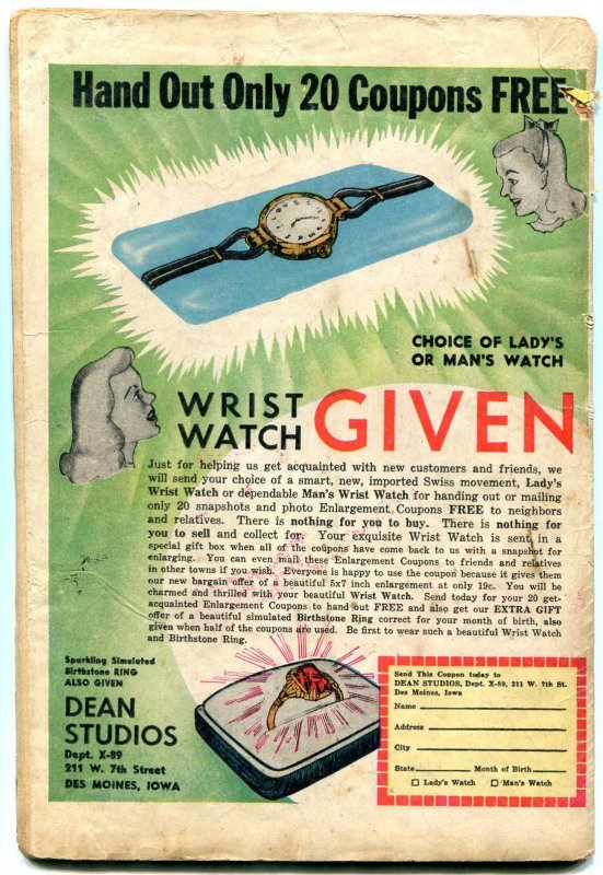 Master #94  1948 - Fawcett  -FR/G - Comic Book