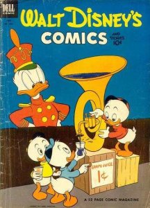 Walt Disney's Comics and Stories   #154, VG+ (Stock photo)