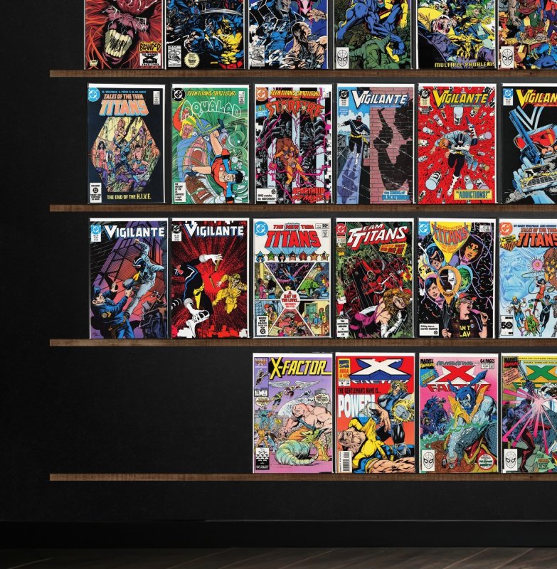 Huge Lot 150+ Comics with X-Factor, Vigilante, X-Men & More!