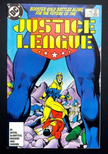 Justice League #4 (1987)  - DeMatteis Story - VF