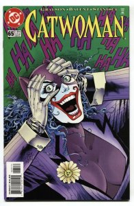 Catwoman #65 1999-JOKER cover DC comic book