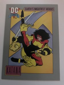 KATANA #61 card : 1992 DC Universe Series 1, NM/M, Impel; Batman family