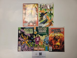 5 Suicide Squad DC Comic Books #1 2 3 7 50 31 TJ17