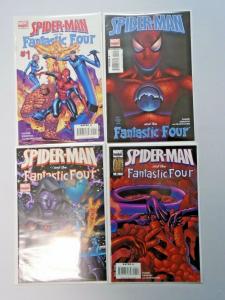 Spider-Man and the Fantastic Four set #1 to #4 - 8.0 - 2007