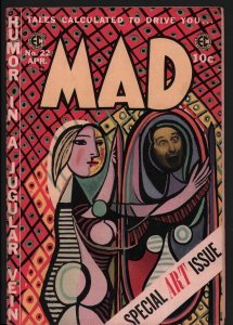 Mad #22 (5.0/5.5) Harvey Kurtzman Photo Cover - 1955