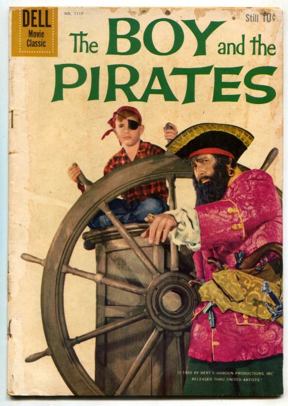 Four Color Comics #1117 1960-BOY AND THE PIRATES g/vg