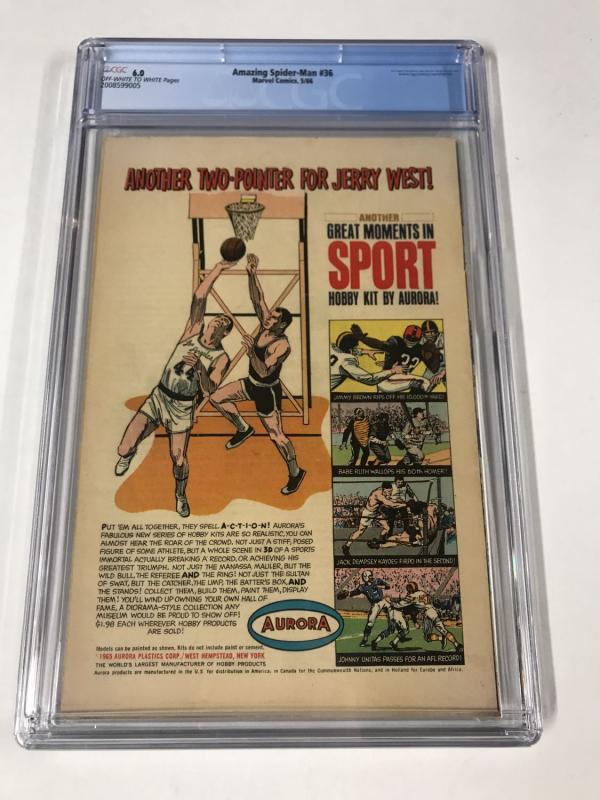 Amazing Spider-Man #36 CGC 6.0