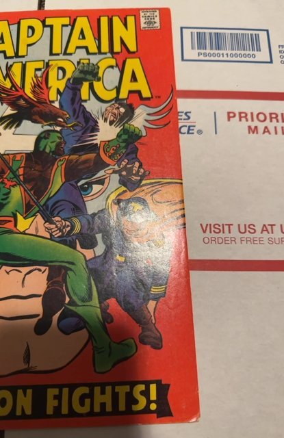 Captain America #118 (1969)red skull 2ns falcon see description