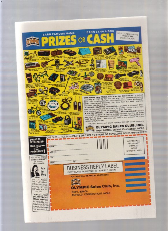 Man-Thing #6 - Direct Edition (8.0) 1980