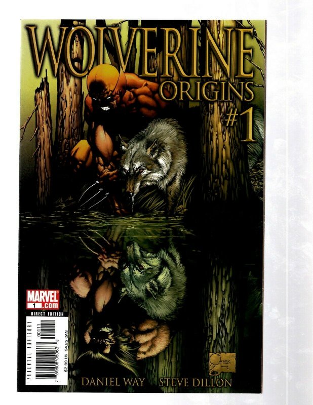 Lot Of 9 Wolverine Marvel Comic Books # 37 38 39 40 1 2 2 4 5 Origins RB27