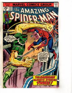 Amazing Spider-Man # 154 FN Marvel Comic Book Goblin May Mary Jane Gwen J276