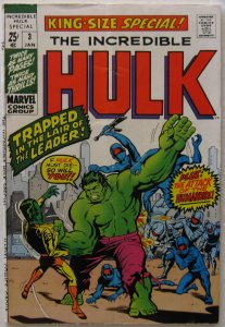 Incredible Hulk Special #3 (Jan 1971, Marvel), VG condition, 68 page issue
