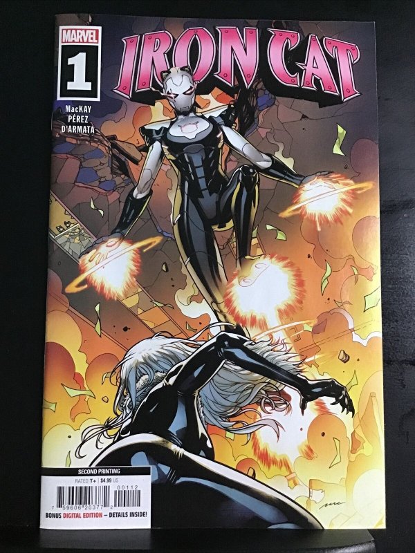 Iron Cat #1 Perez 2nd Printing Marvel Comics 2022 NM+