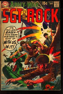 Our Army at War #210 (1969)