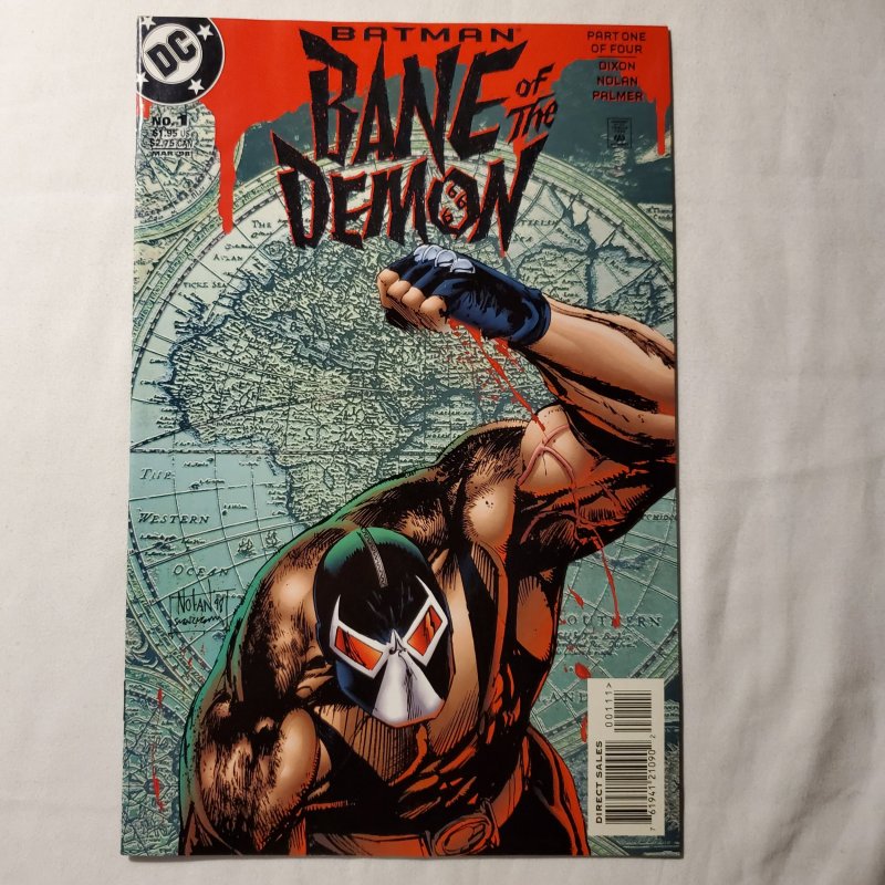 Batman Bane of the Demon 1 Very Fine/Near Mint Cover by and Bill Sienkiewicz