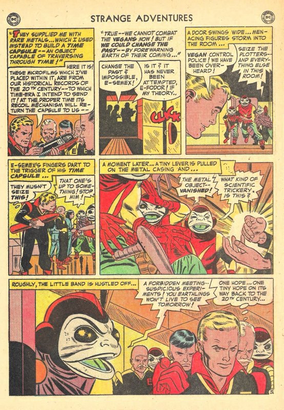 STRANGE ADVENTURES #8 (May1951) 4.5 VG+ SciFi from G. Fox!  G. Kane!  A. Toth!