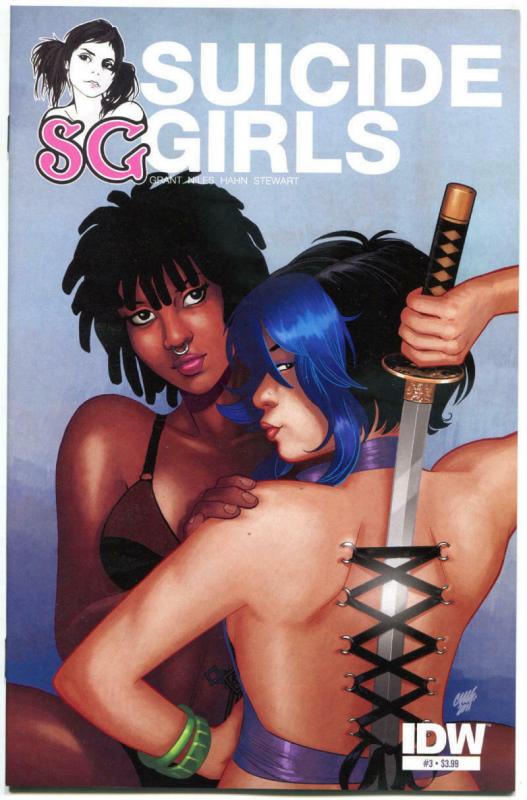 SUICIDE GIRLS #1 2 3 4, NM, Steve Niles, IDW, 2001, more Good Girl in store, 1-4